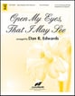 Open My Eyes, That I May See Handbell sheet music cover